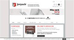 Desktop Screenshot of jorpack.com